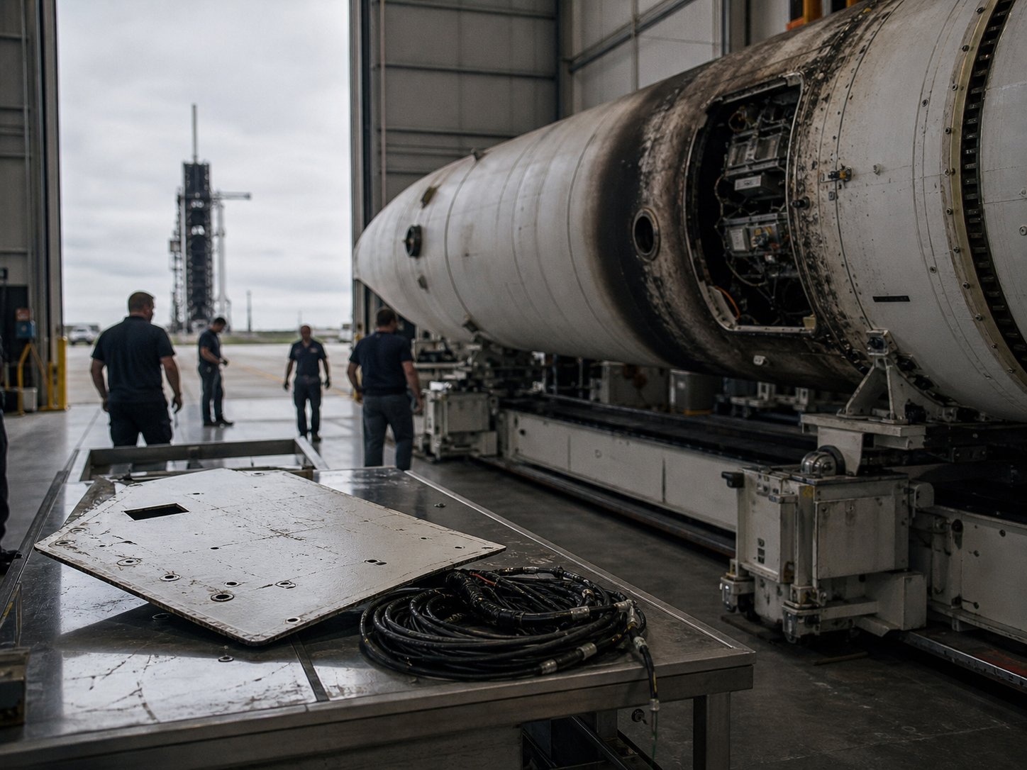 SpaceX发射新一代V3星链卫星助推器再现故障