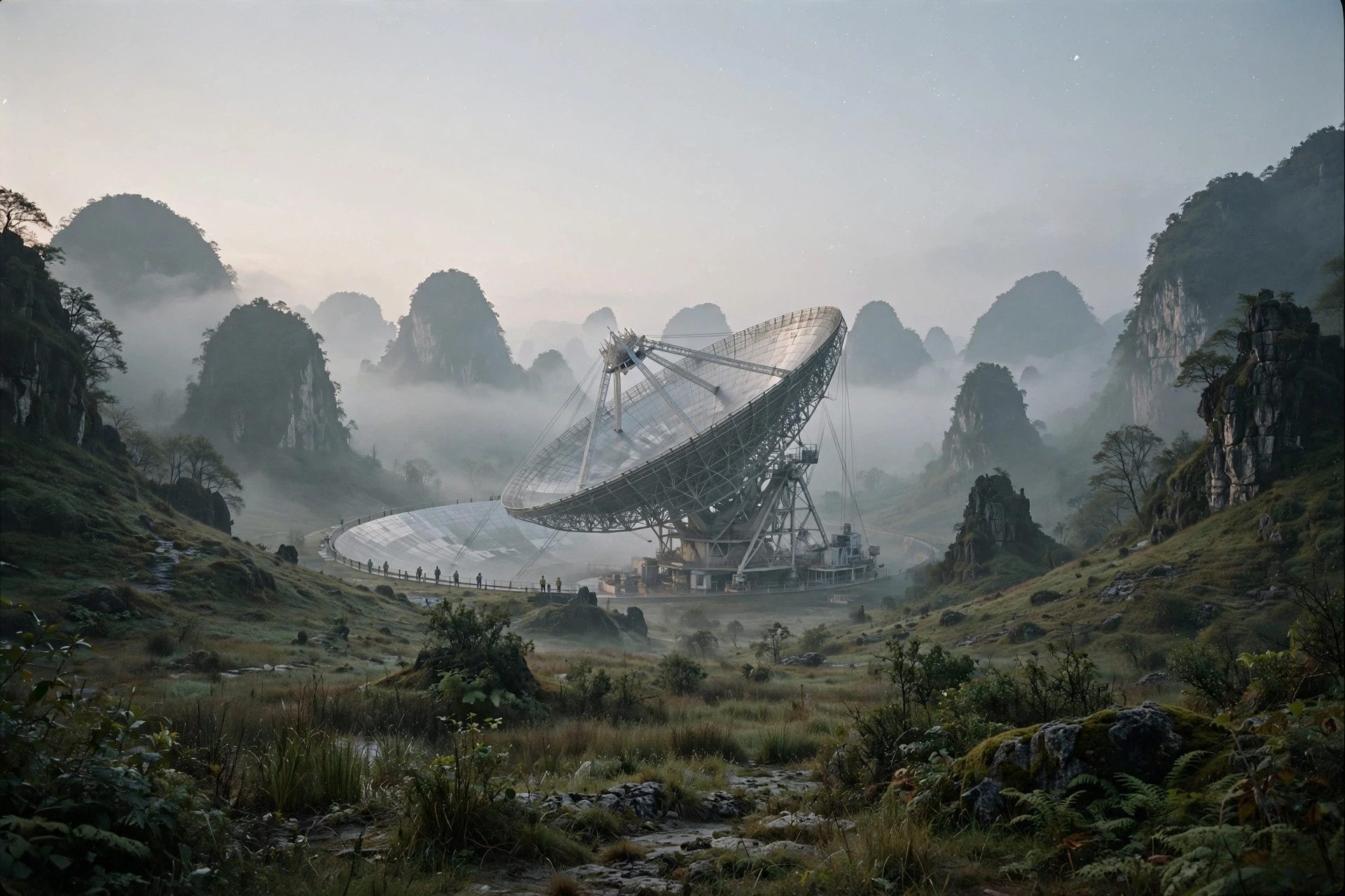 一颗恒星都没有：FAST发现最干净的暗星系候选者