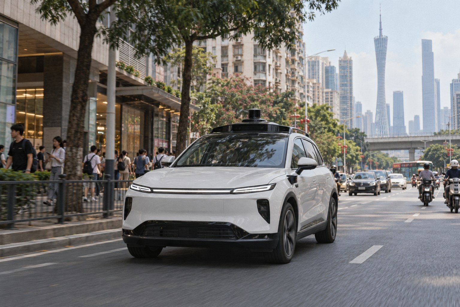 小鹏Robotaxi获准在广州开展全域L4示范运营